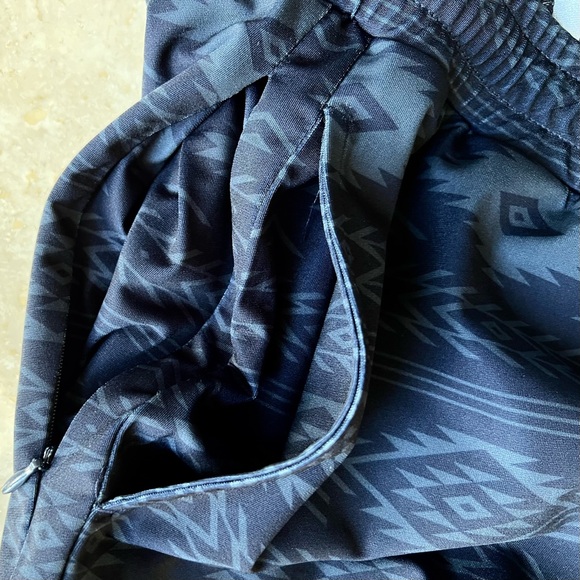 Lacrosse Unlimited Men Pattern Tactical Grando Blue Stone Sport Shorts NWT - Picture 3 of 5